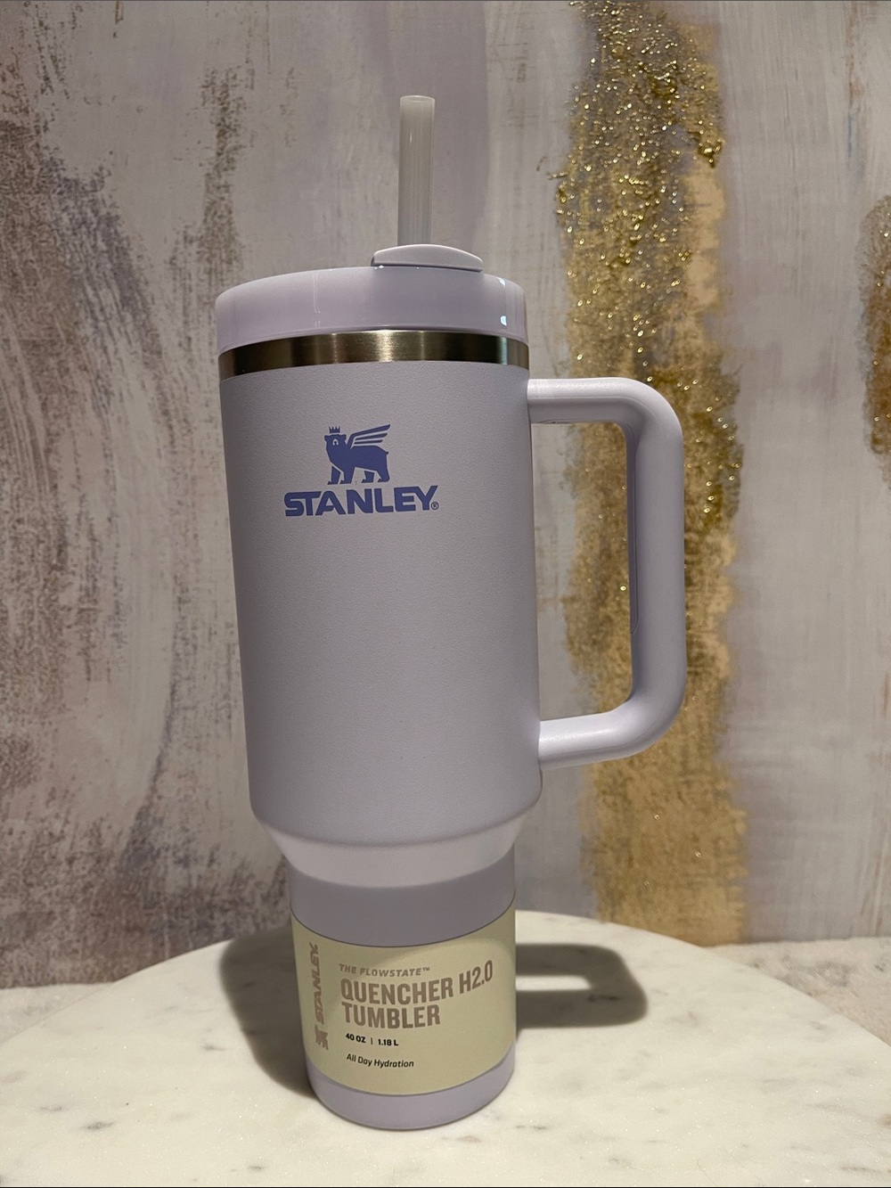 Stanley 40 oz Quencher Tumbler in Lilac / Purple color - perfect for the summer